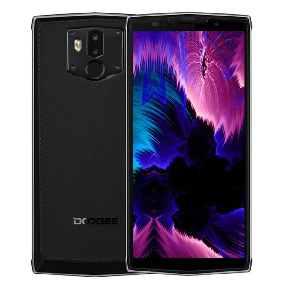 DOOGEE BL9000 6 ГБ 64 GB смартфон Helio P23 зарядка вспышки 9000 mAh Беспроводной Charge 5 99 дюймов 18:9
