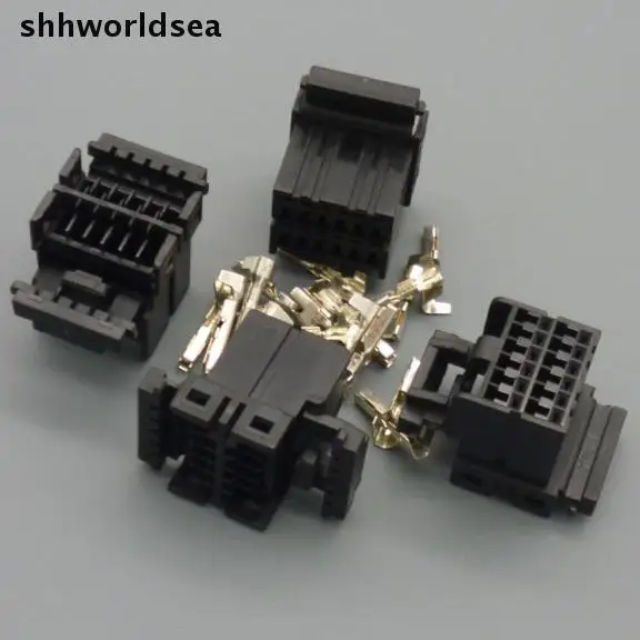 Shhworldsea 10 наборов 12-контактный Автомобильный Электрический разъем с клеммой