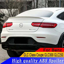 Для Mercedes-Benz GLC Class Coupe GLC300 GLC250- высококачественный АБС спойлер GLC Coupe GLC43 GLC260 задний спойлер