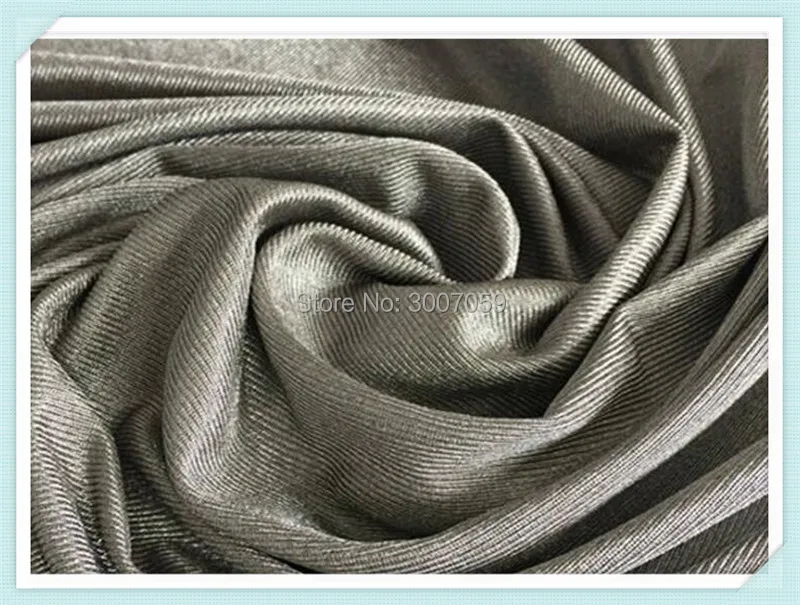 

100% silver fiber anti radiation fabric electroconductive fabric for maternity dress