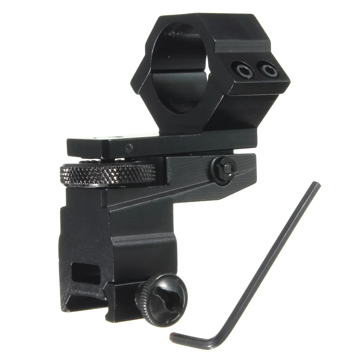 

25.4mm Ring Holder Scope Mounts For Tactical Torch Lanterna Flashlight Adjustable Elevation Windage for 20mm Rail System