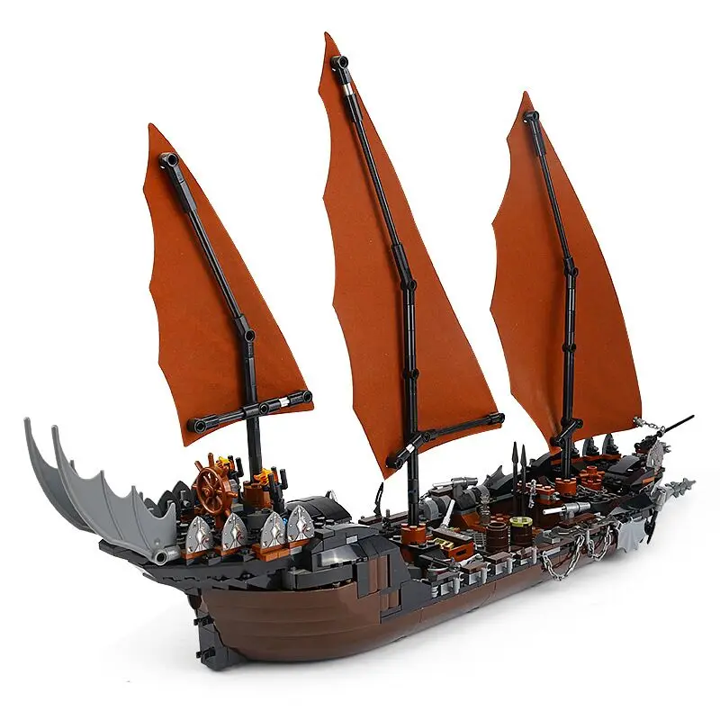 

New Lepin 16018 Genuine the legoing The lord of rings Series The Ghost Pirate Ship Set Building Block Brick Toys 79008