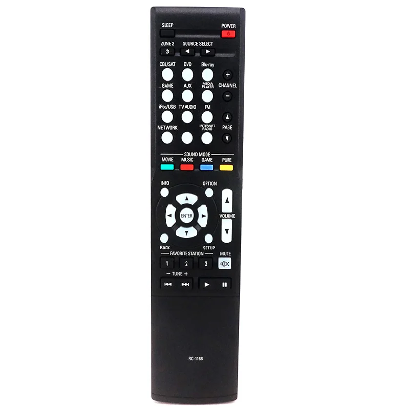 Новый пульт дистанционного управления RC-1168 для DENON AVR1613 AVR1713 1912 1911 2312 3312 4312 4310 AV