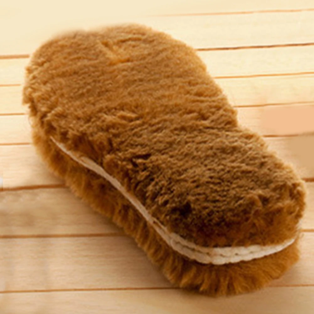 

Warm Fleece Lamb Soft Wool Thermal Insoles Winter Shoes Inserts Pads
