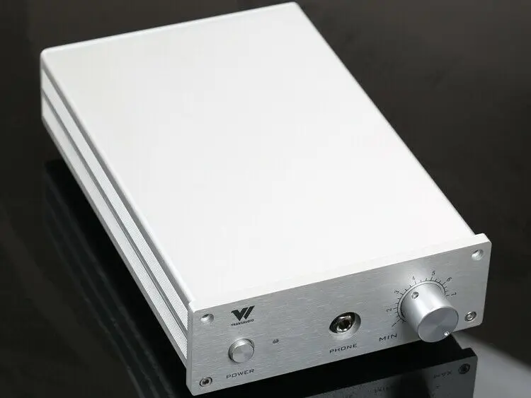 ZEROZONE DIY Полный алюминиевый усилитель для наушников шасси 155*250*50 мм L16-14