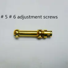 10 pcssaxophone#5,#6, регулирующие винты двойной шариковый винт аксессуары