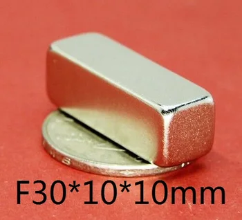 

10pcs/lot Magnet 30*10*10 N35 Strong Square mm NdFeB Rare Earth magnet 30x10x10 Neodymium Magnets