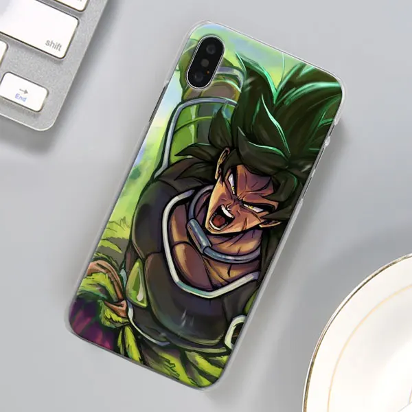 Dragon Ball Saiyan Goku Vegetto Broly чехол для телефона для Apple iPhone X XR 7 8 Plus 6 6s Plus XS MAX 11 Pro Max SE чехол для телефона Coque - Цвет: 08