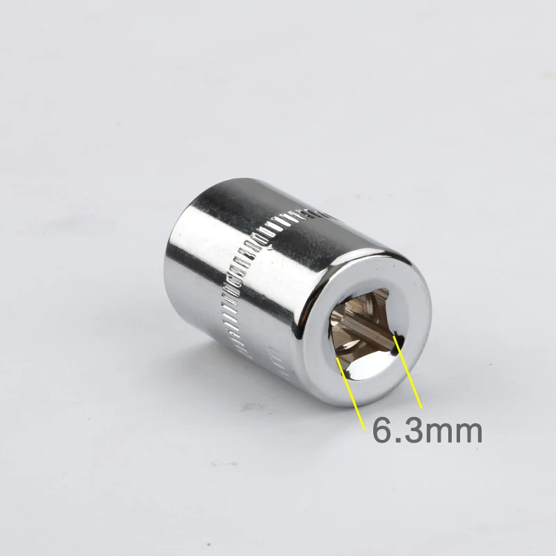 13Pcs 1/4" 4 4.5 5 5.5 6 7 8 9 10 11 12 13 14mm Socket Wrench Set Hex Metric 6 Point Socket Head Bit Sleeve Kit 3