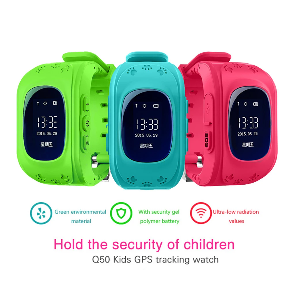

Smart Watch Kid Anti Lost GPS Smart Wristband Pedometer SOS Call Location Finder Tracker Monitor Baby Wristwatch For Boy Girl