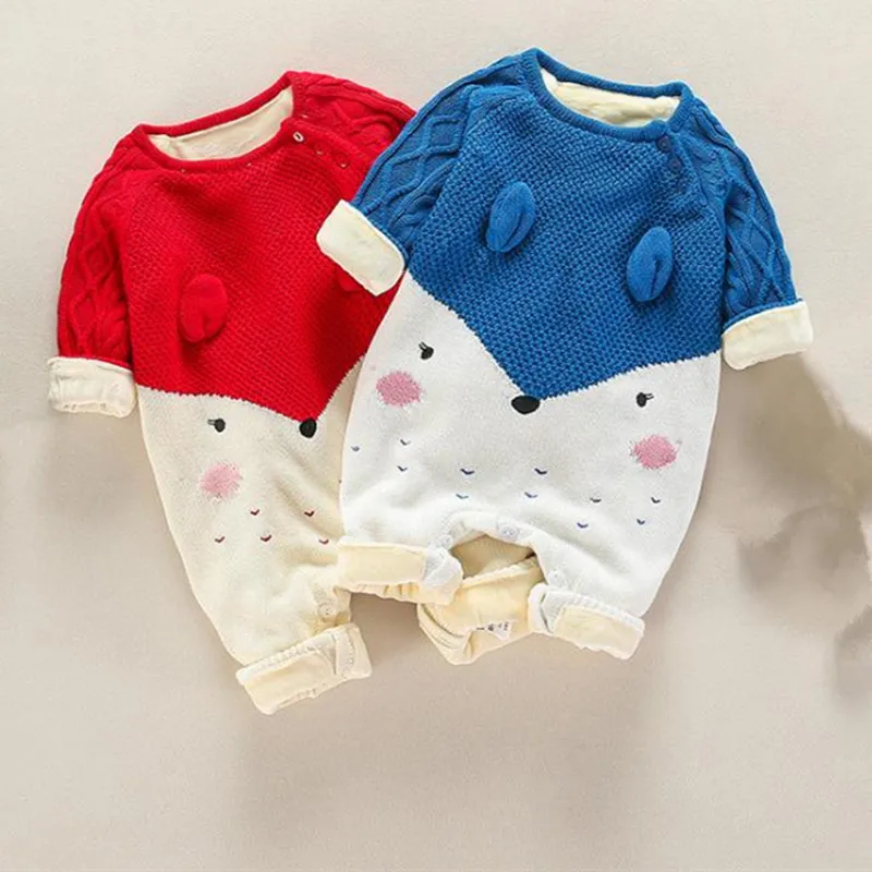 

Newborn Baby Girl Romper Full Sleeve Tiny Cotton Baby Jumpsuit Costume Baby 3-18 Months