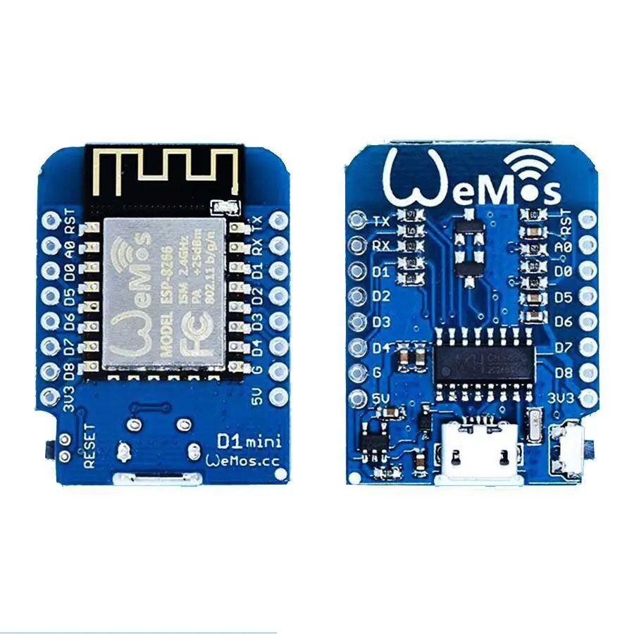 

5pcs/lot DIY mall D1 Mini V2 for NodeMcu 4M bytes Lua WIFI IOT Internet of Things Development Board Based ESP8266 for Ard