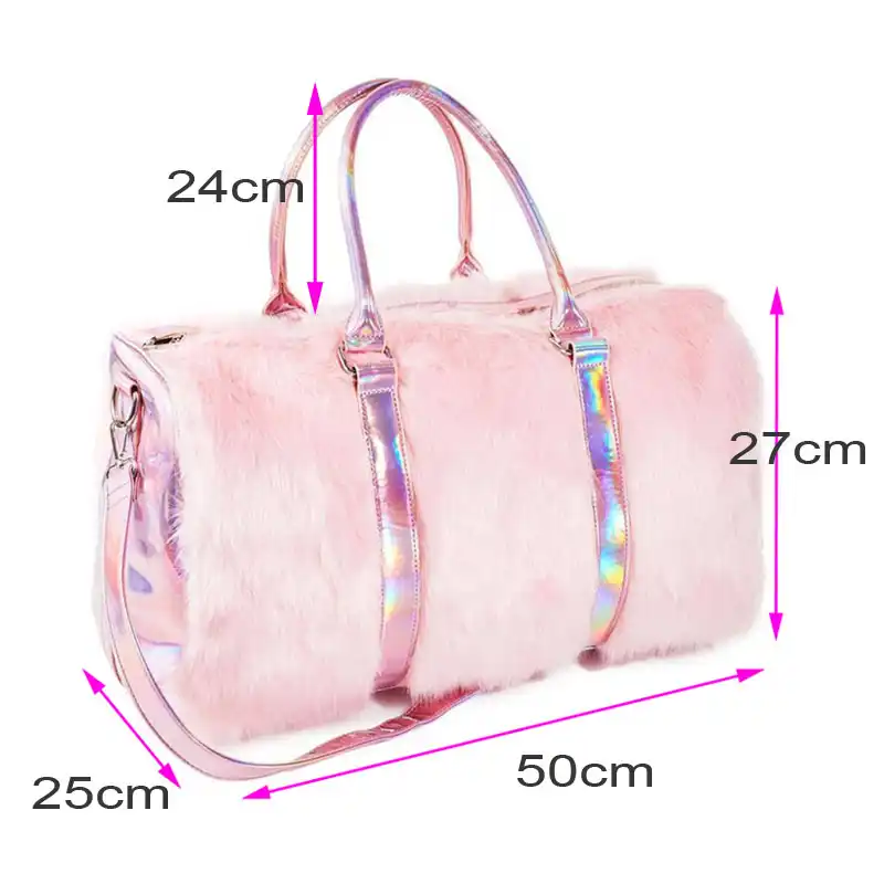 pink large tote bag