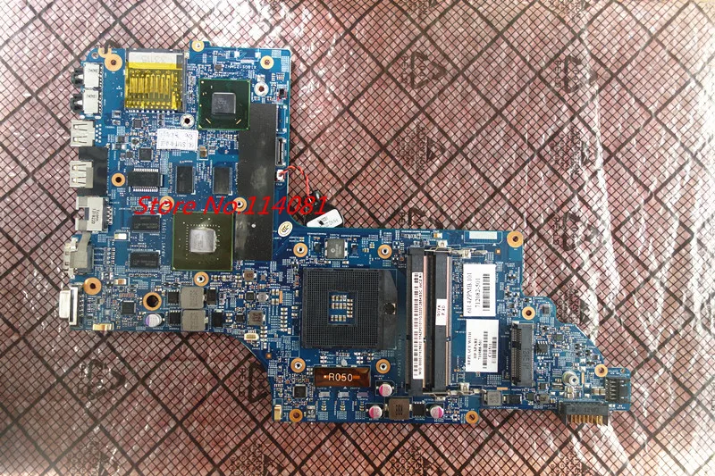 FOR HP ENVY DV6 DV6-7000 laptop motherboard 710988-001 48.4ST10.031 635M/2G 710988-501 Mainboard 90Days Warranty 100% tested OK wholesale laptop motherboard 682171 001 for hp envy dv6 dv6 7000 630m 2g notebook pc systemboard 682171 501 90 days warranty