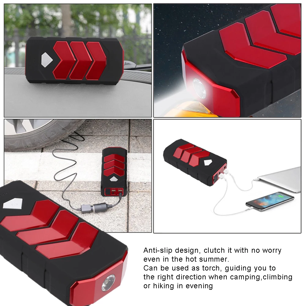 

2018 New Multi-functional Automobile Car Jump Starter 50800MAH Emergency Car Battery Booster Charger With SOS Light