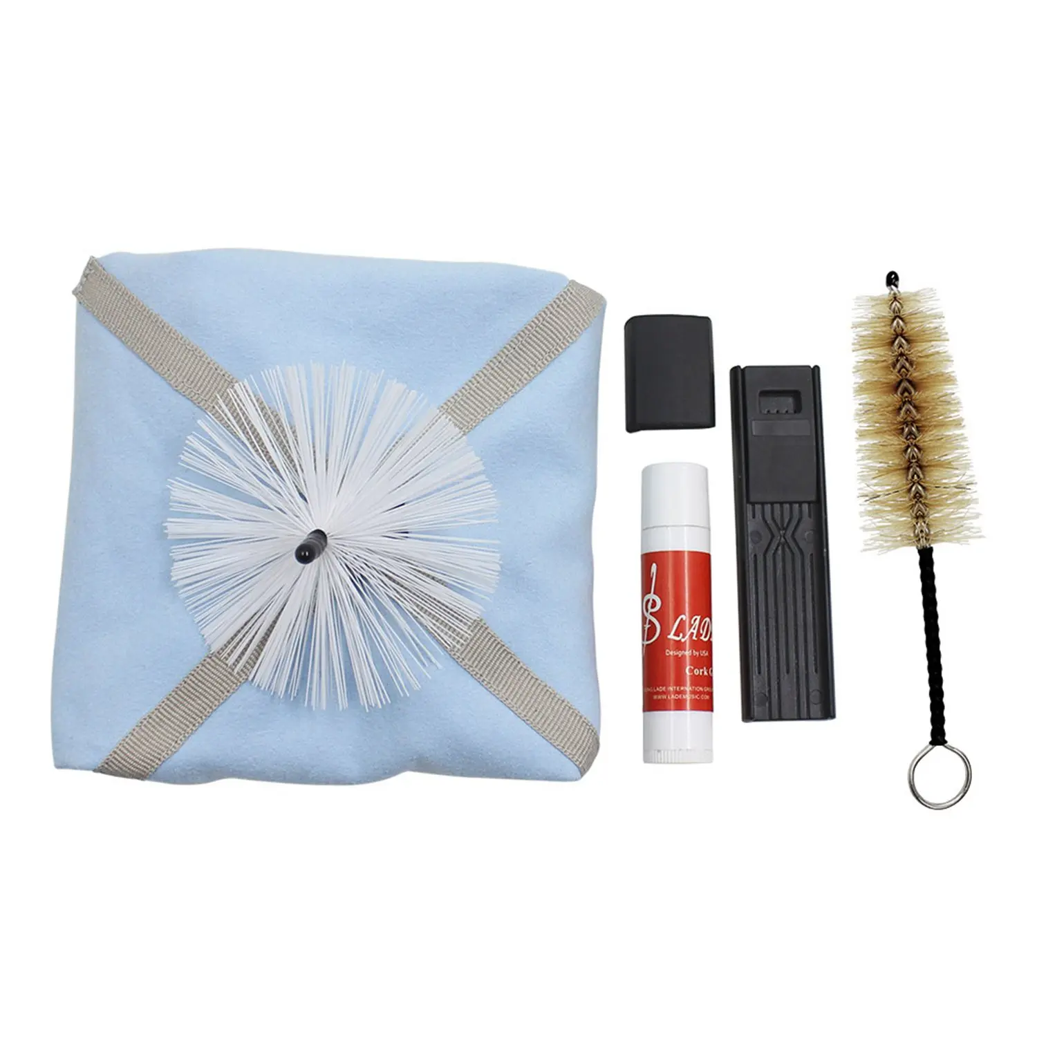 SLADE Saxophone Sax Cleaning Tool Brush Cloth Thumb Rest Cushion Reed