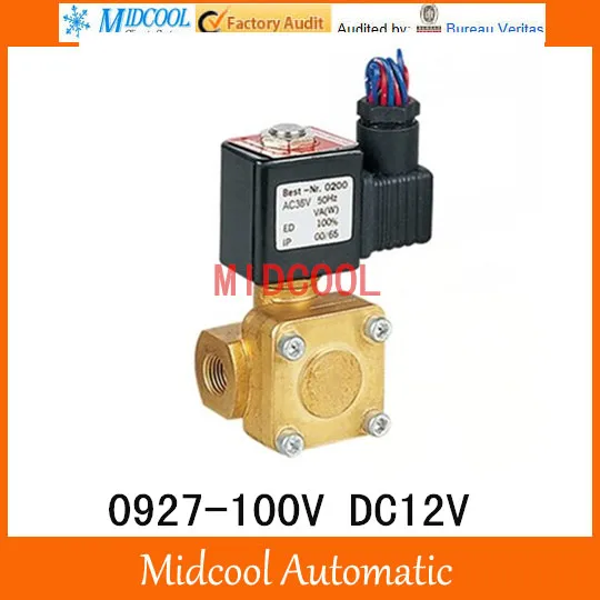 

Normally closed pilot operated diaphragm valve 0927-100V DC12V G3/8" two way two position