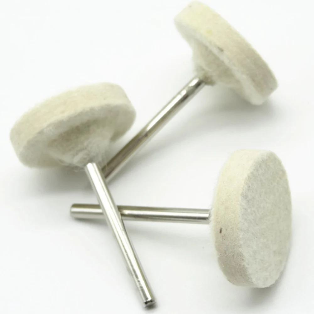 

25mm Wool Felt Polishing Wheel Polisher Pad for Dremel Rotary Tool Perfect High quality