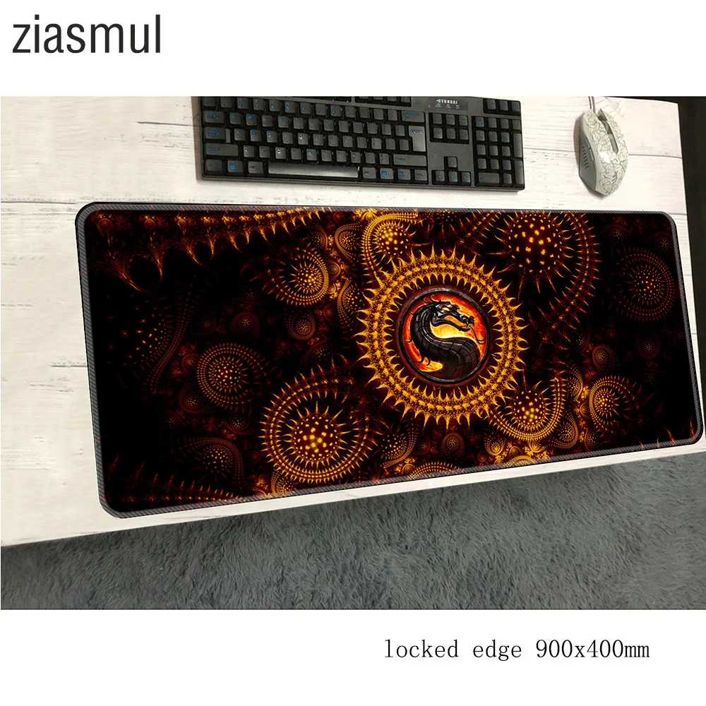 Коврик для мыши mortal kombat 900x400x2 мм коврики компьютерной игровые аксессуары Новое