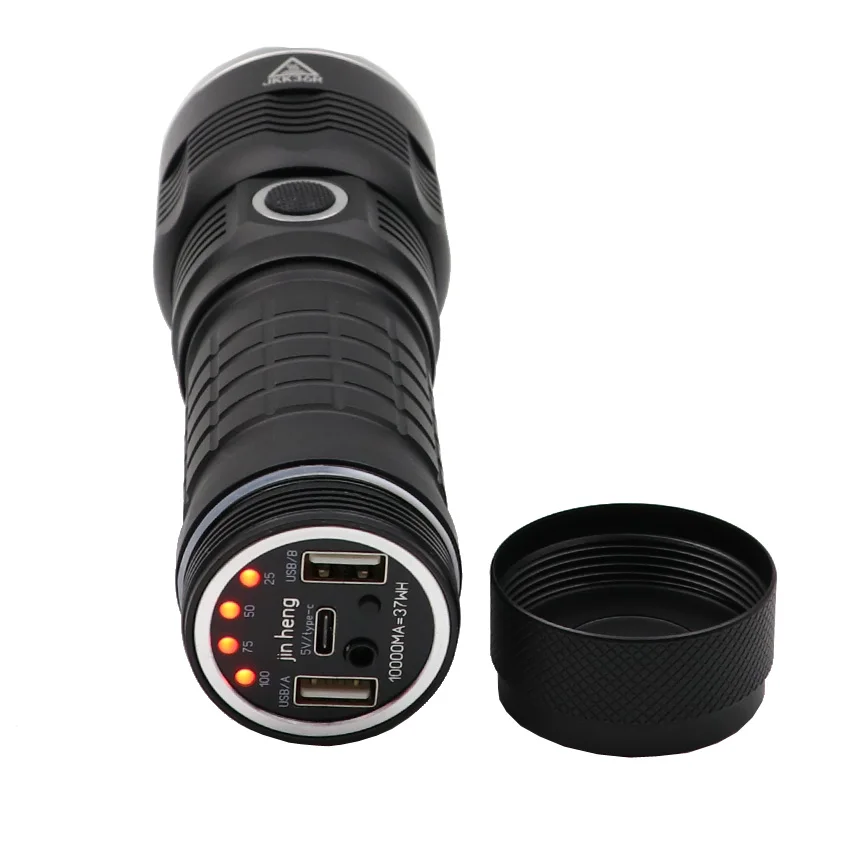 JKK36R Cree XHP70.2/XM L2 Белый/нейтральный белый/теплый белый 3800 люмен 6 режимный фонарик USB