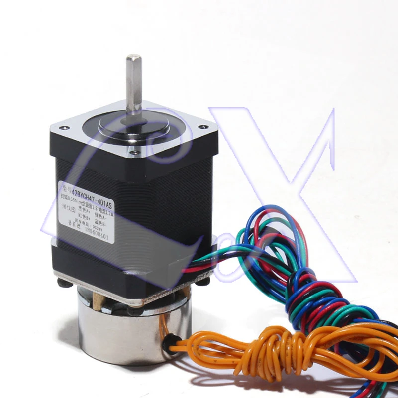 

42 two-phase four-wire stepper motor with brake 0.55NM power-off self-locking function length 75MM
