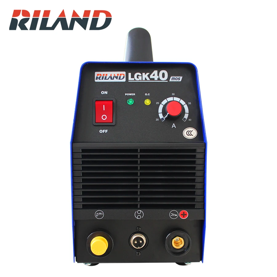 RILAND LGK 40 CUT 40 Plasma Cutting Machine 220V Voltage Plasma Cutter With PT31 Welding Cut Accessoriesr Carbon Steel Cutting RILAND LGK 40 CUT 40 Plasma Cutting Machine 220V Voltage Plasma Cutter With PT31 Welding Cut Accessoriesr Carbon Steel Cutting