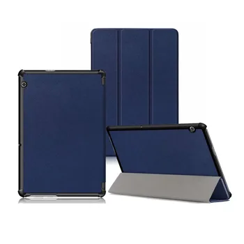 

Luxury Slim Cover For Huawei Mediapad T5 10.1 Flip Stand PU Cover AGS2-W09/W19 AGS2-L09/L03 Folding Skin 30PCS/Lot