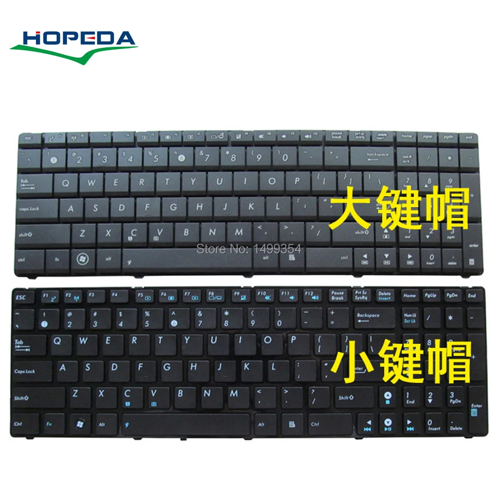 Новая клавиатура для ноутбука ASUS X54H N61 A52J K53S X55V X53S A53S K52N X55VD N53S замена