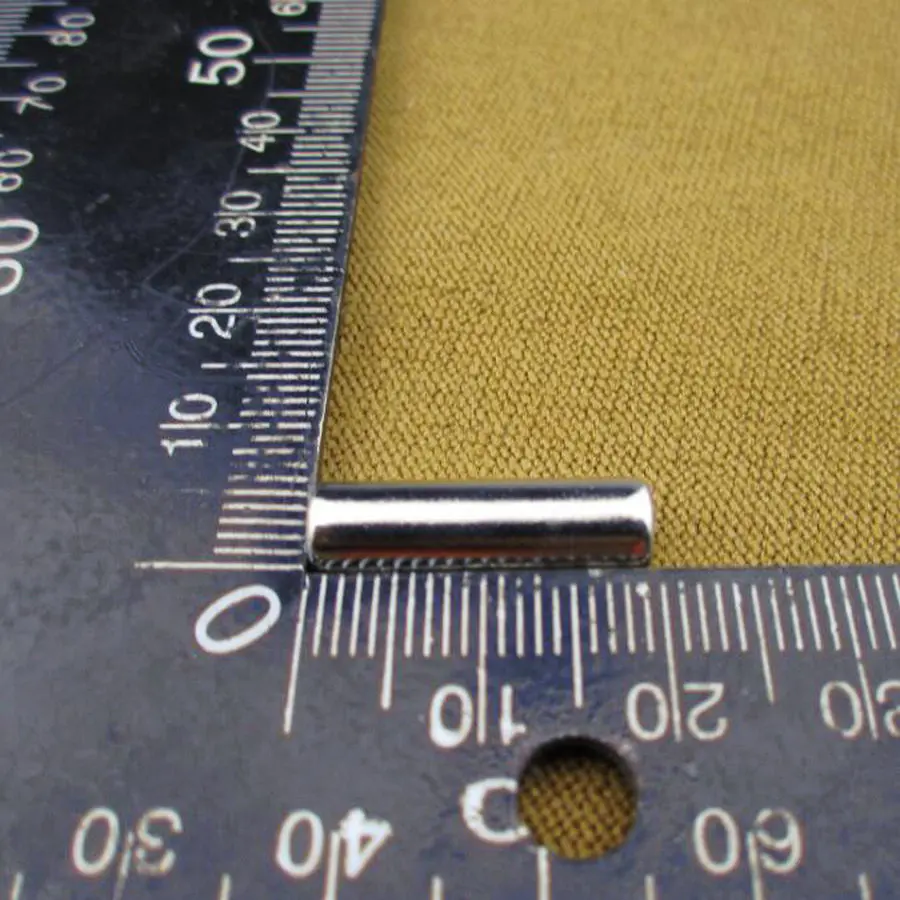 

10 x Strong Round Long Cylinder Magnet 6 mm x 20 mm Rare Earth Neo Neodymium N50 6*20mm 6x20mm