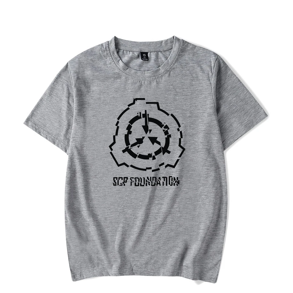 Футболка Scp Foundation последняя летняя модная футболка топ мужская женская с