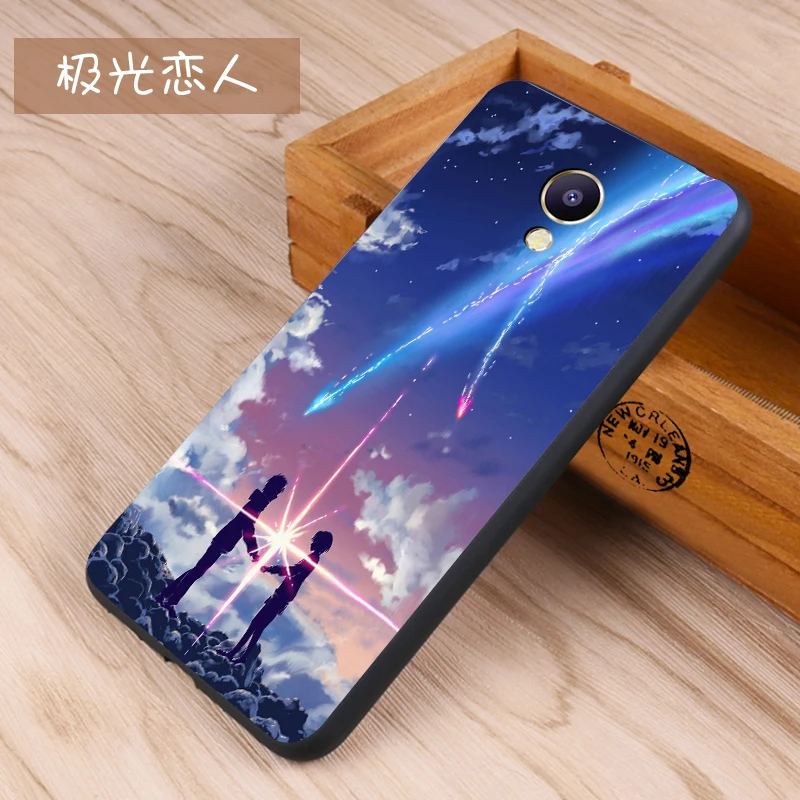 Meizu M5s Case Original Cover for Meizu M5s Case bag Cover Skin Wolf Fish Skull m5s Fundas 100% BiNFUL 9