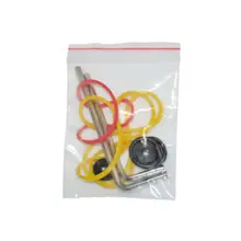 2016 High Quality Tattoo Machine Adjustment Kit O-Ring Rubber Bands Allen Keys Top Hat Nipple Grommets Good Design For Hot Sale