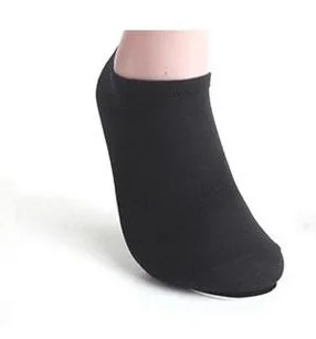 20 шт. = 10 пар, мужские, женские, хлопковые сетчатые короткие летние носки, Calcetines Mujer, белые, черные, серые носки, дышащие - Цвет: Short net Black