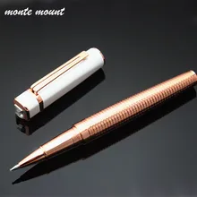 Шариковая ручка с розовым золотом, алмазная ручка, подарочный набор, роскошные ручки для вывесок, бизнес офисный подарок, канцелярские принадлежности