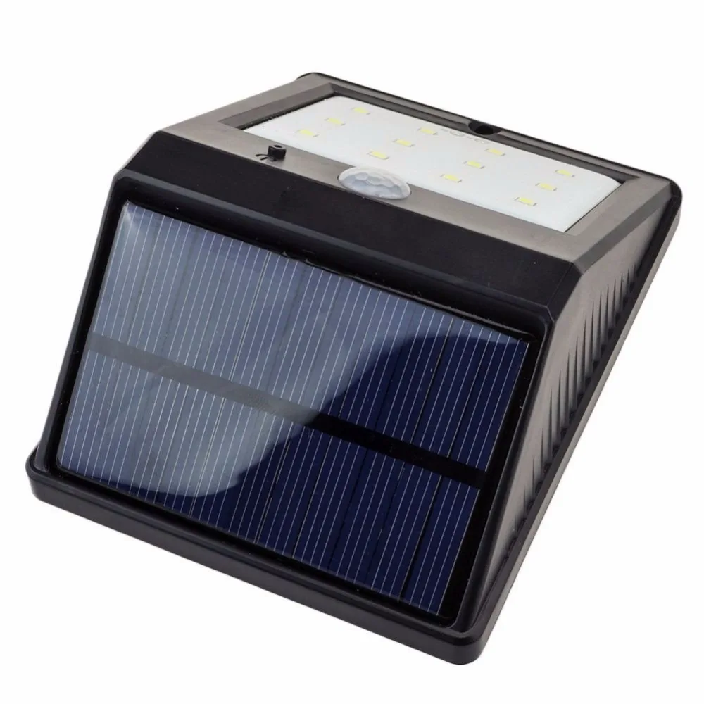 Movido a Energia Sensor de Movimento Muro de Segurança Pir sem Fio à Prova Luz do Jardim ao ar Solar Água Levou Livre Quintal Gramado Paisagem Lâmpada 4pcs 12 Ip65 d' 3 High Quality solar power