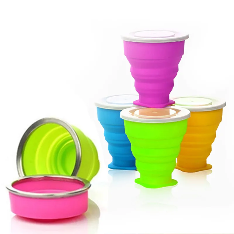 New-Vogue-Outdoor-Travel-Silicone-Retractable-Folding-Cup-Telescopic-Collapsible-Portable-Water-Cup-200-300ml