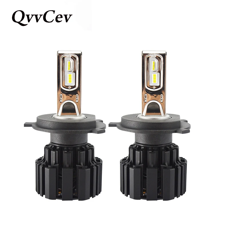 

QvvCev P9 Auto Led H4 H7 LED Car Headlight 100W 13600LM 6000K H1 H11 9005 9006 H3 Automobile Lamps Bulbs Fog Light Car Styling