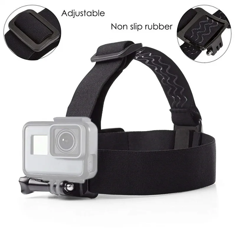 Универсальные аксессуары для экшн камеры Набор Gopro 7 6 Go Pro крепления на голове