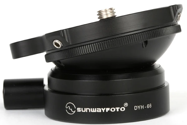 SUNWAYFOTO DYH 66I штатив уровня для DSLR камеры Tripode шариковая головка Выравнивающая база