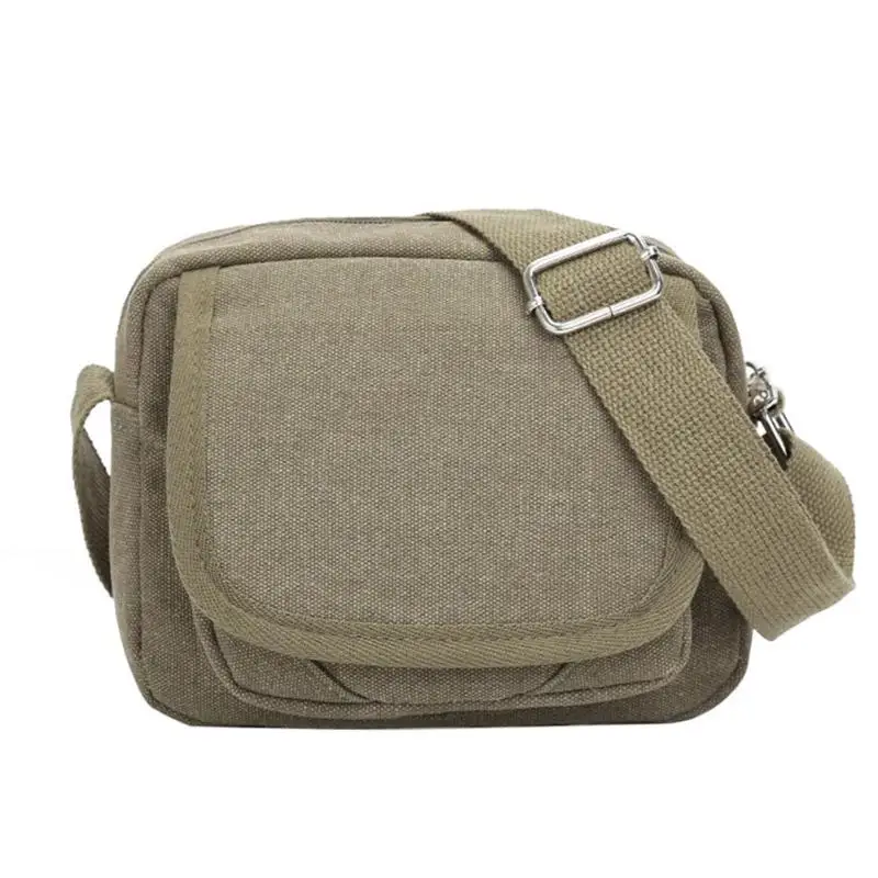 

Vintage Men Waist Bag Shoulder Canvas Sports Male Pouch Belt Purse Bag Phone Bum Casual Crossbody Messenger Bag Fanny Pocket