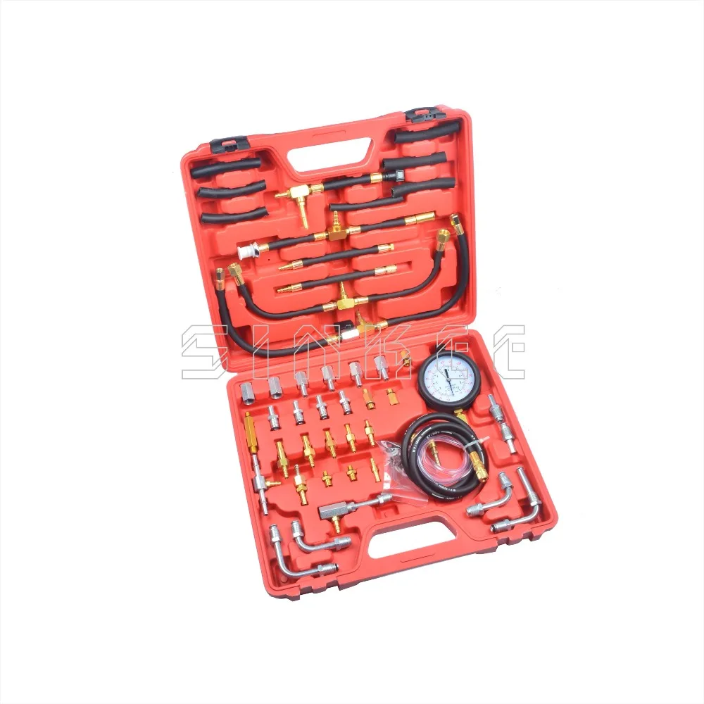 Car Fuel Injection Pump Tester Injector Pressure Test Gauge Diagnostic Tool Kit For Audi BMW