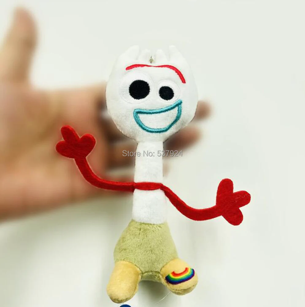 Новый 20 шт Buzz Lightyear Bunny Alien Forky Mr. Potato Head 4 5 &quot12 14 см Брелок плюшевая кукла