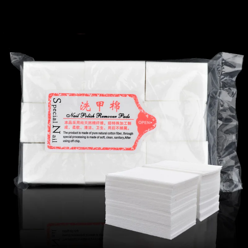 

900 Pcs Nail Art Wipes UV Gel Nail Polish Remover Cleaner Wipe Cotton Body Heath Hard Lint Cloth Manicure Nails Tips Design New