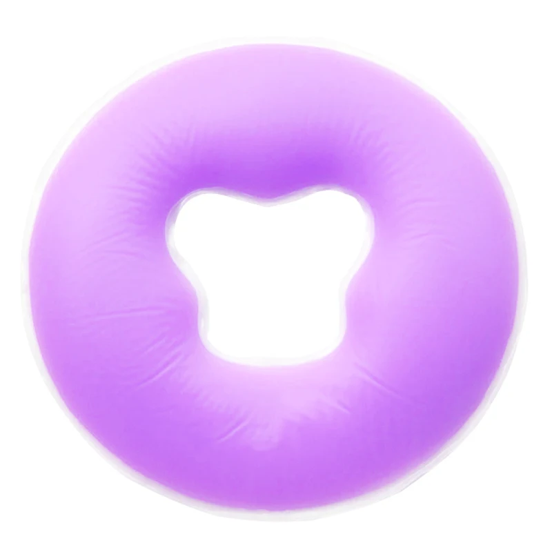 Comfortable Massage Silicone Spa Pillow Health Care SPA Gel Face Pad Cradle Face Rest Overlay Silicone Body Massage Face Pillow