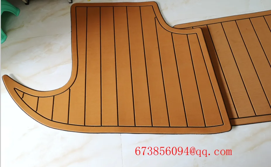 1996 Sunseeker Camargue 5" Плавающий платот EVA искусственный тик настил 1/4" 6 мм