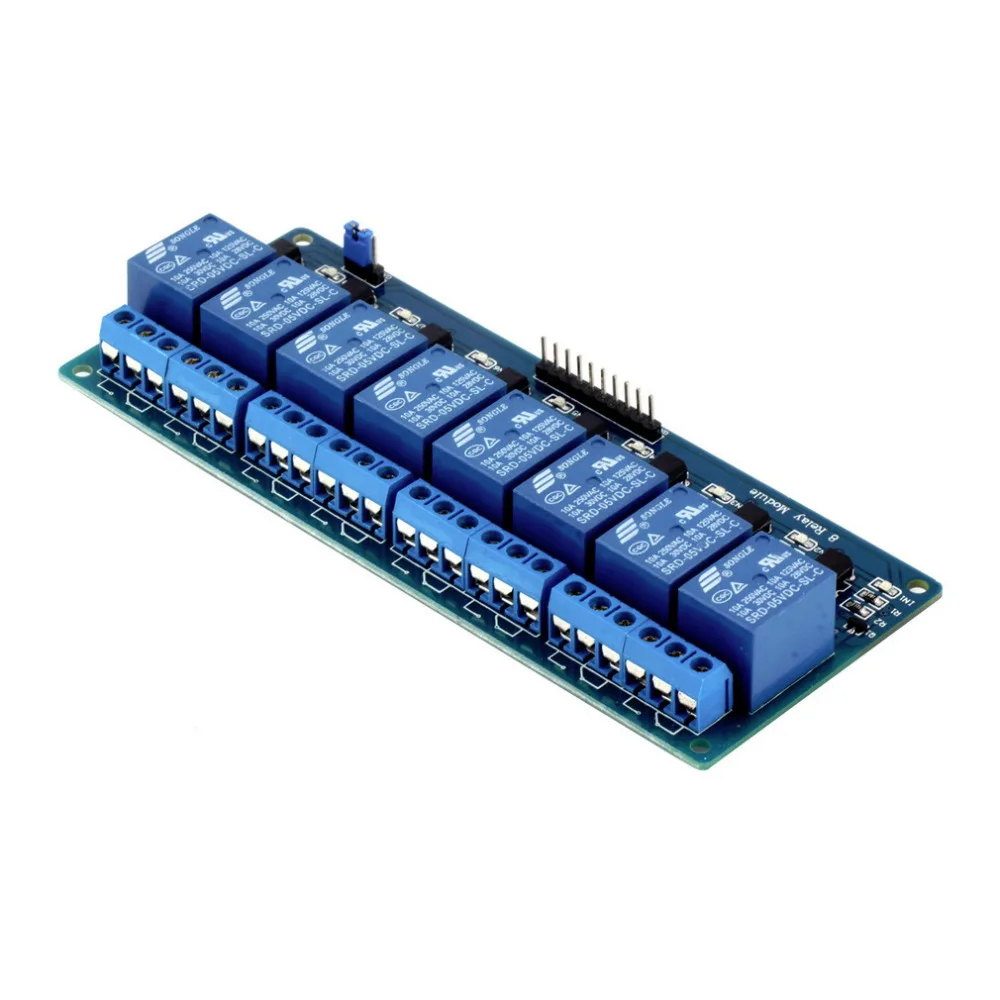

1pcs 5V Eight 8 Channel Relay Module With Optocoupler For Arduino PIC AVR DSP ARM Hot Worldwide