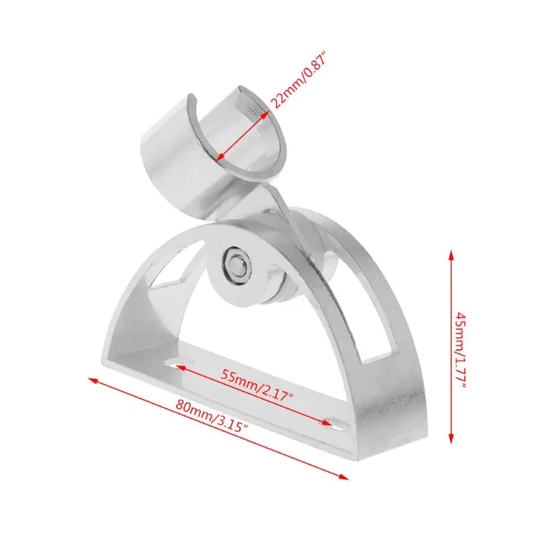Настенный держатель для душа для ванной комнаты, регулируемая насадка для трубы, направляющий кронштейн