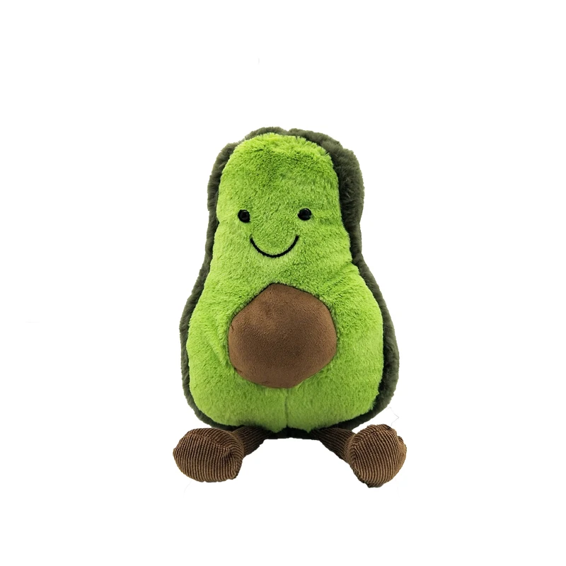 Cute avocado shape Plush Doll pillow simulation avocado fruit girl birthday gift дезодорант deonica for teens avocado girl для девочек спрей 125 мл