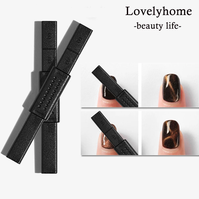 

2019 New Arrival 3D Cat Eye Gel Magnetic Board Strong Magnet Stick for UV Gel Polish Manicure Nail Art Tools Strong DIY Magnet