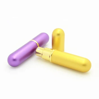 

Hot sale 3 x 5ml empty glass spray bottle advanced atomizer, Refillable perfume bottles atomizing spray Liquid Container